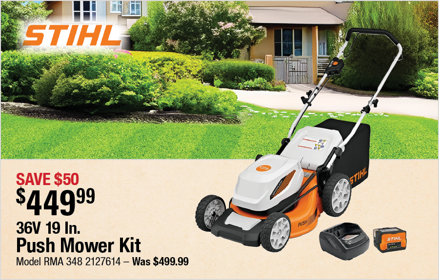 36V 19 In. Push Mower Kit